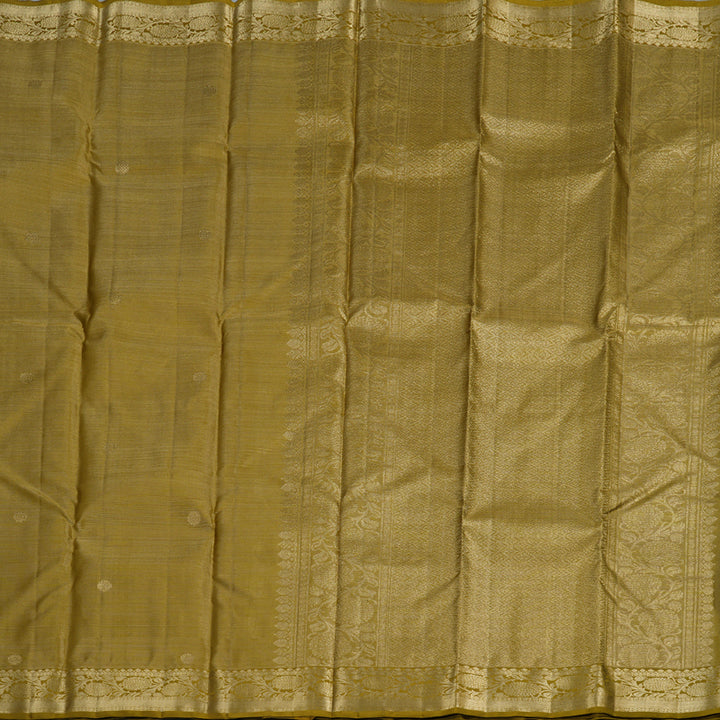 Hayagrivas Golden Bounty Shade Handloom Kanjivaram Silk Saree BBD1299L22-5