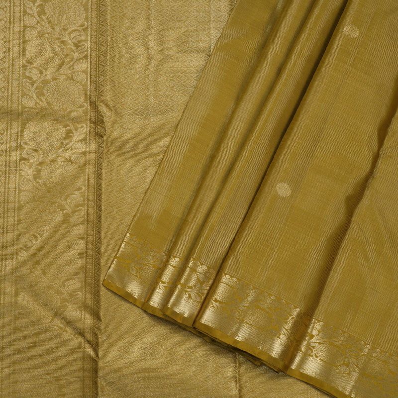 Hayagrivas Golden Bounty Shade Handloom Kanjivaram Silk Saree BBD1299L22-5