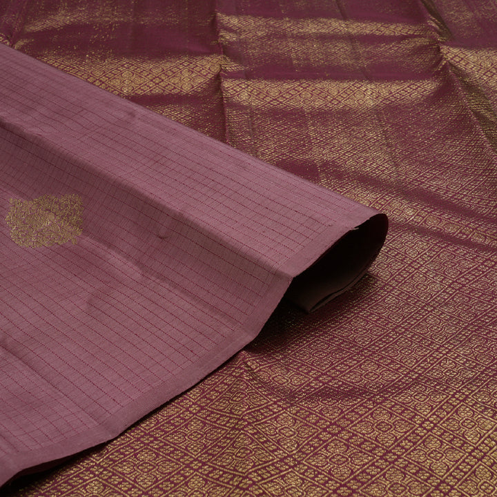 Hayagrivas Rosewood Pink Handloom Kanjivaram Silk Saree BBD1299L7-2