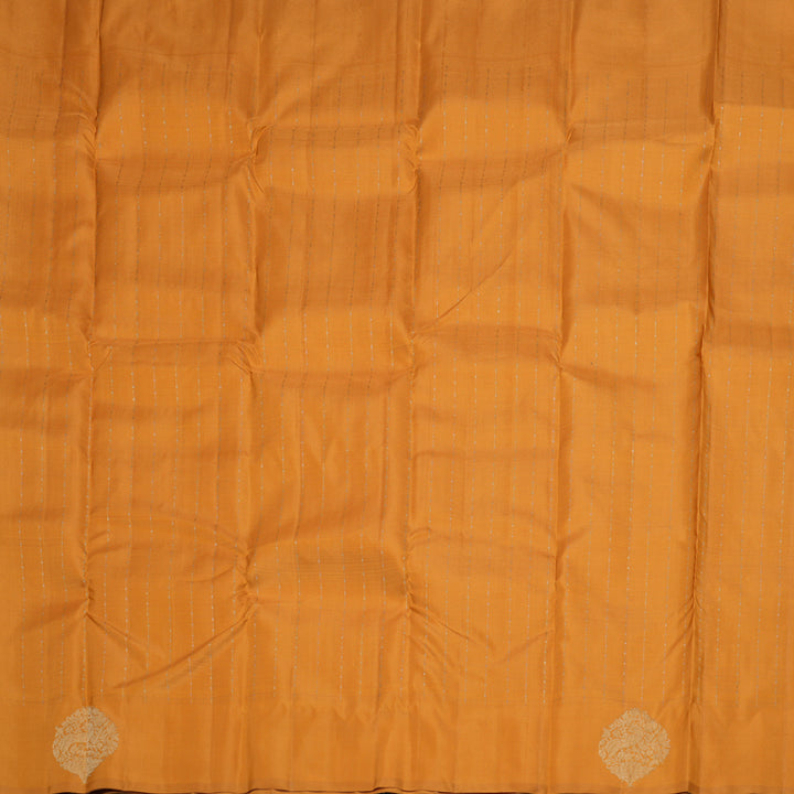 Hayagrivas Mustard Handloom Kanjivaram Silk Saree BBD1299L9-1