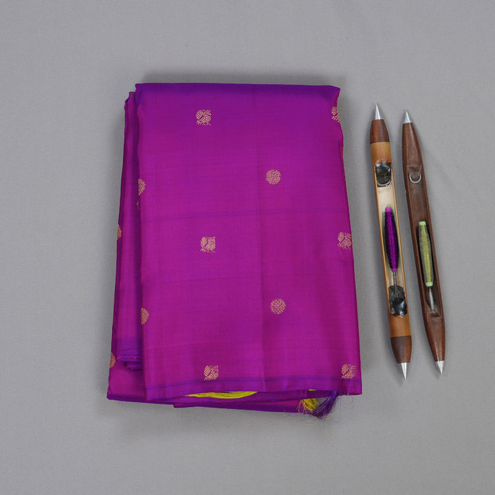 Hayagrivas Purple Handloom Kanjivaram Silk Saree BBD1305L4-2