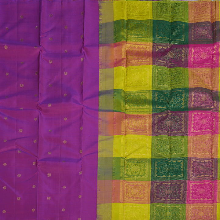 Hayagrivas Purple Handloom Kanjivaram Silk Saree BBD1305L4-2