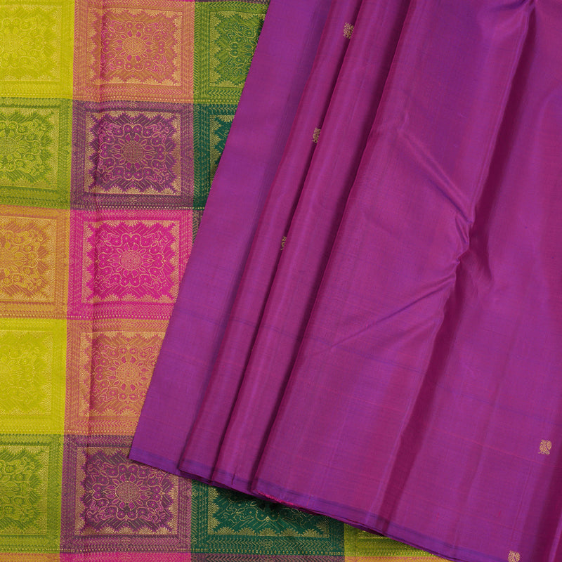 Hayagrivas Purple Handloom Kanjivaram Silk Saree BBD1305L4-2