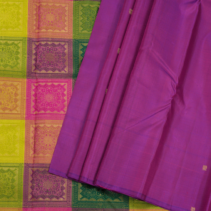 Hayagrivas Purple Handloom Kanjivaram Silk Saree BBD1305L4-2