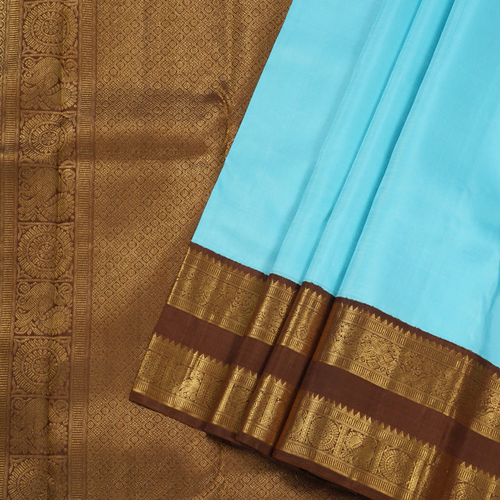 Hayagrivas Handloom Korvai Retta Pettu Kanjivaram Silk Saree BBD1307L1-1