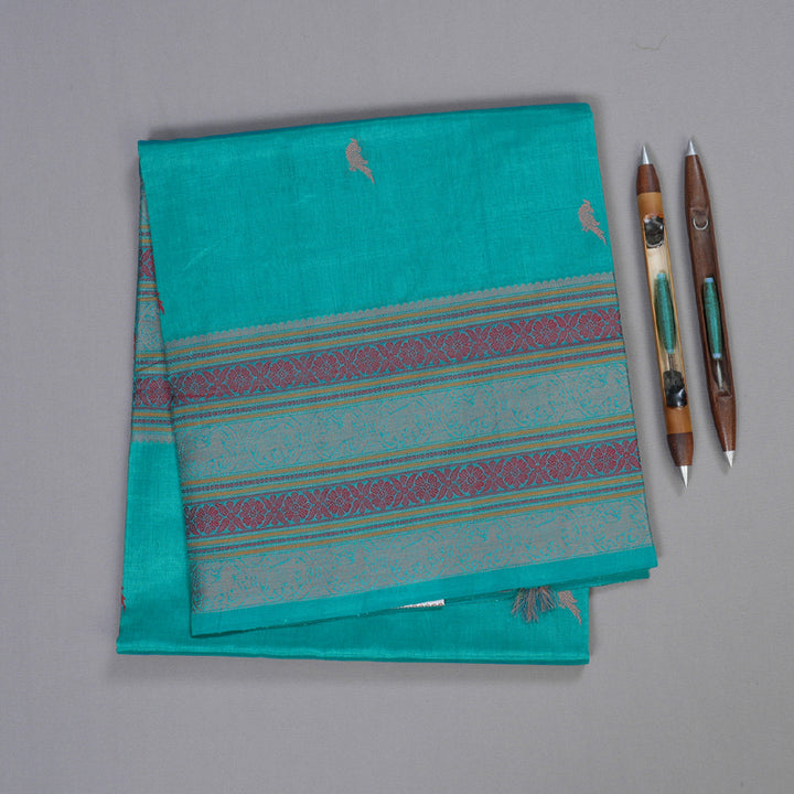 Hayagrivas Handloom Silk Cotton Saree BBD1308L1-1