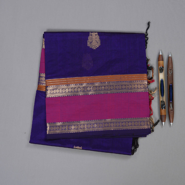 Hayagrivas Handloom Silk Cotton Saree BBD1308L11-7