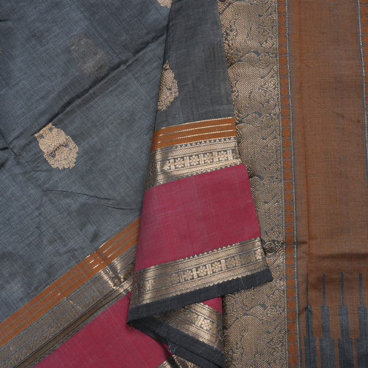 Hayagrivas Handloom Pure Silk Cotton Saree BBD1308L11-8