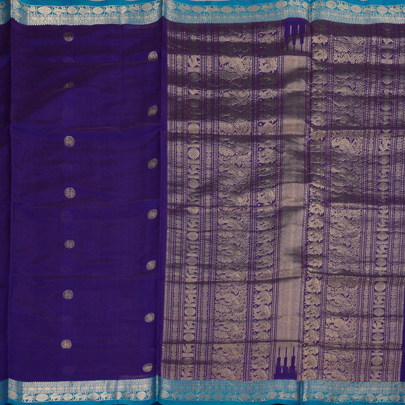 Hayagrivas Handloom Silk Cotton Saree BBD1308L5-6