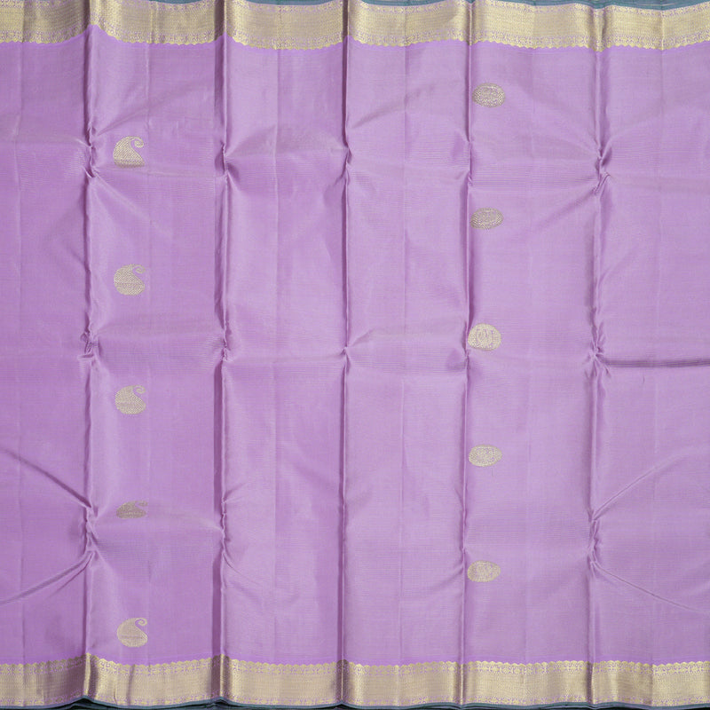 Hayagrivas Lavender Handloom Kanjivaram Silk Saree BBD1310L1-2