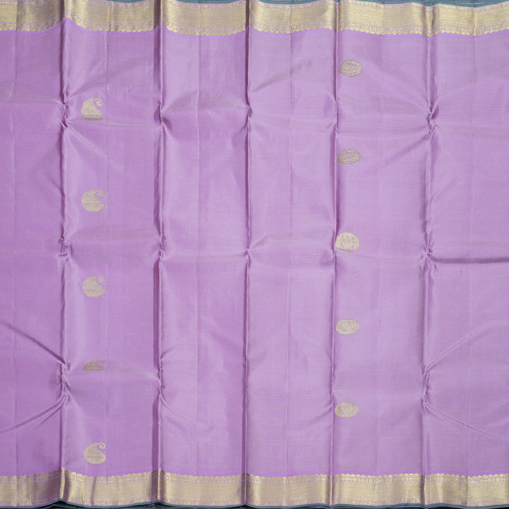 Hayagrivas Lavender Handloom Kanjivaram Silk Saree BBD1310L1-2