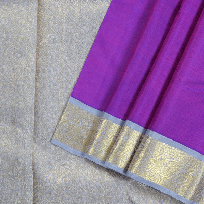 Hayagrivas Handloom Korvai Kanjiavaram Silk Saree BBD1334L3-1