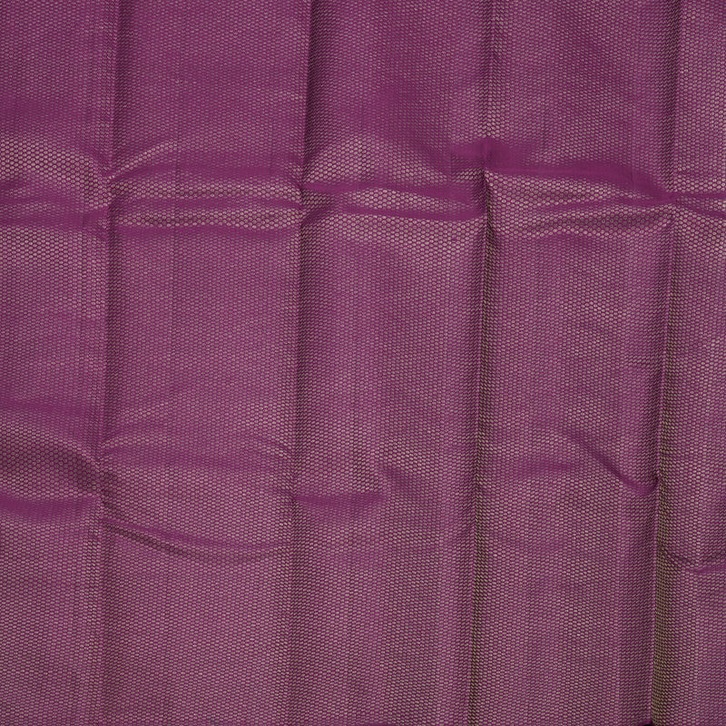 Hayagrivas Purple Handloom Kanjivaram Silk Saree with Purple Turning Border Border BBD1341L12-3