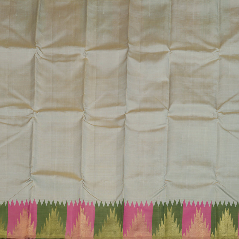 Hayagrivas Handloom Kanjivaram Temple Border Silk Saree BBD1348L1-1