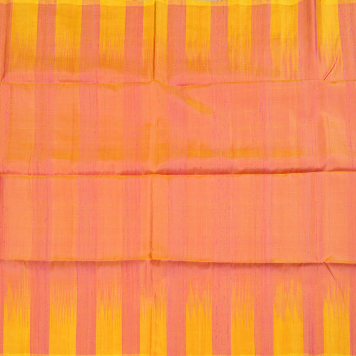 Hayagrivas Dual Tone (Pink With Yellow) Handloom Soft Silk Saree BBD1351L7-7