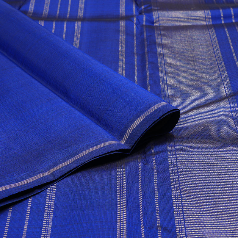 Hayagrivas Blue Handloom Kanjivaram Silk Saree BBD1357L2-1