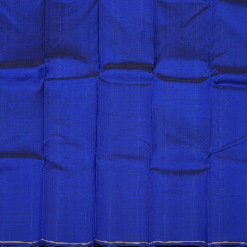 Hayagrivas Blue Handloom Kanjivaram Silk Saree BBD1357L2-1