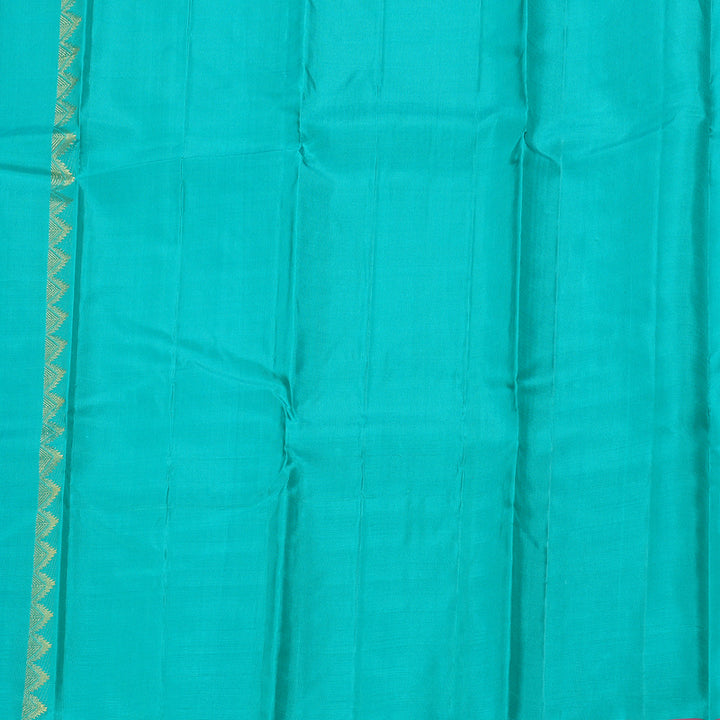 Hayagrivas Rose Pink Handloom Kanjivaram Silk Saree BBD1363L5-6