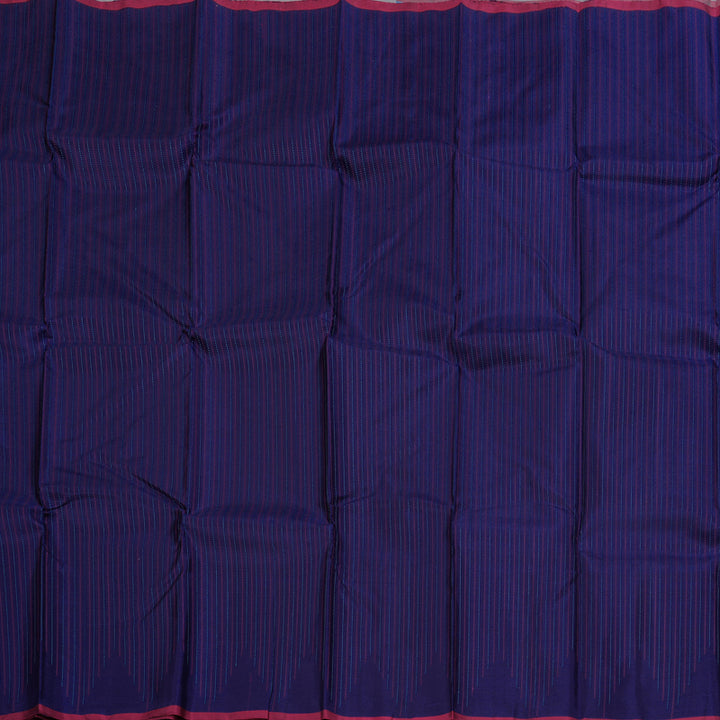 Hayagrivas Blue Handloom Kanjivaram Silk Saree BBD1363L6-1
