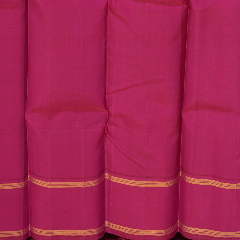 Hayagrivas Handloom Sandal Kanjivaram Silk Saree with Pink Border BBD1366L15-1