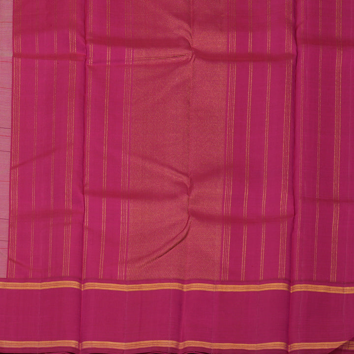 Hayagrivas Handloom Sandal Kanjivaram Silk Saree with Pink Border BBD1366L15-1