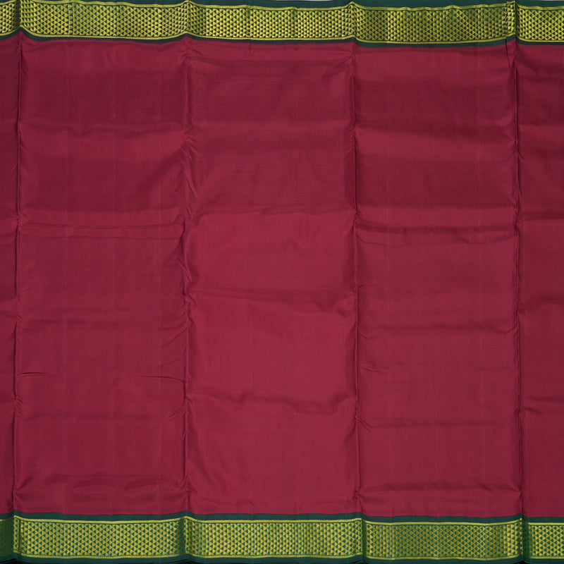 Hayagrivas Handloom Maroon Ten Yards Silk Madisar BBD1370L8-1