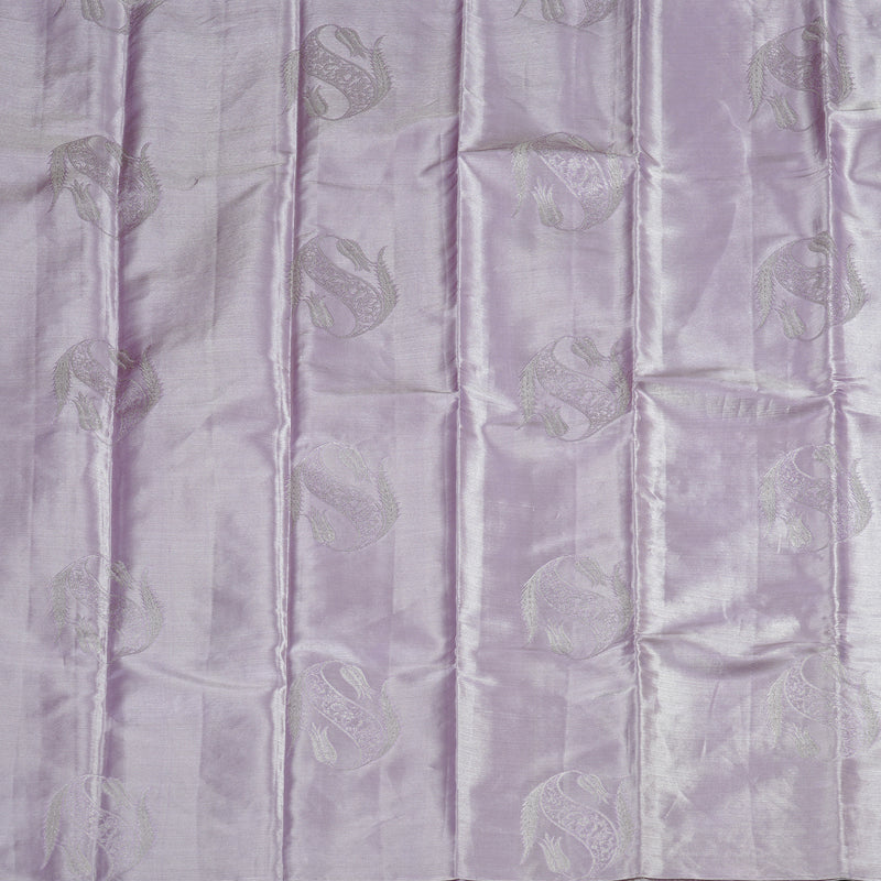 Hayagrivas Lilac Tissue Body Handloom Soft Silk Saree BBD1372L1-8