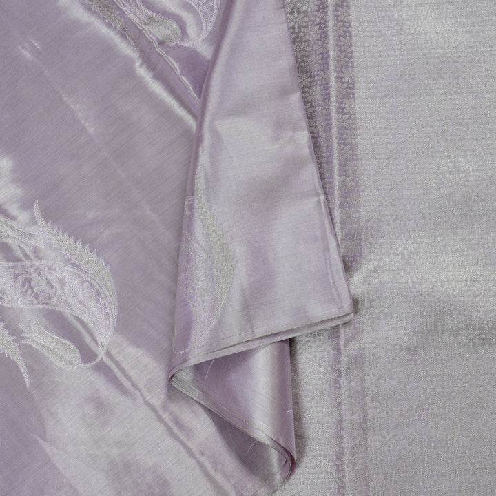 Hayagrivas Lilac Tissue Body Handloom Soft Silk Saree BBD1372L1-8