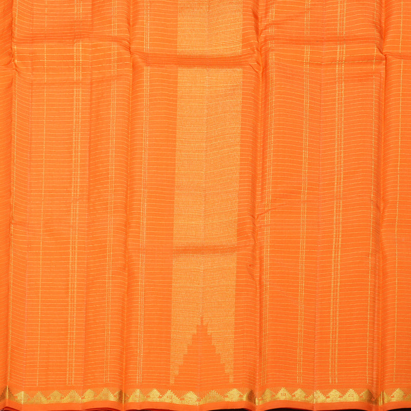 Hayagrivas White Handloom Kanjivaram Silk Saree BBD1374L2-5