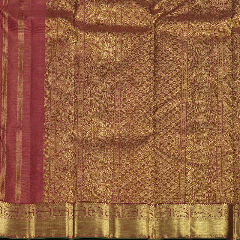 Hayagrivas Maroon Handloom Kanjivaram Silk Saree BBD1408L3-1