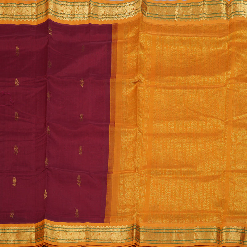 Hayagrivas Handloom Korvai Silk Cotton Saree BBD1409L2-10
