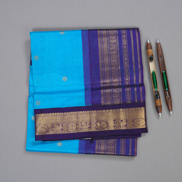 Hayagrivas Handloom Pure Silk Cotton Saree BBD1409L2-53
