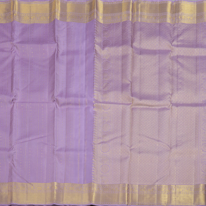 Hayagrivas Lavender Handloom Kanjivaram Silk Saree BBD1421L2-2