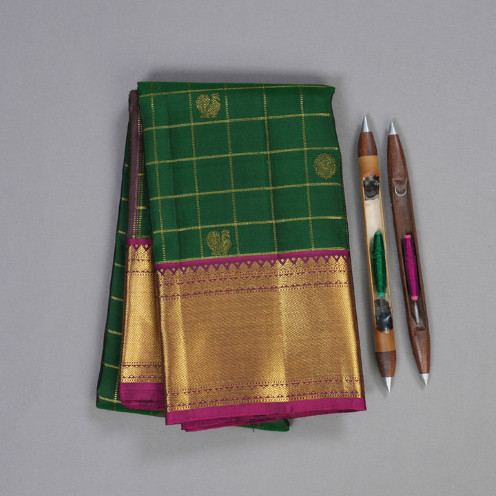 Hayagrivas Handloom Korvai Kanjivaram Silk Saree BBD1431L4-2