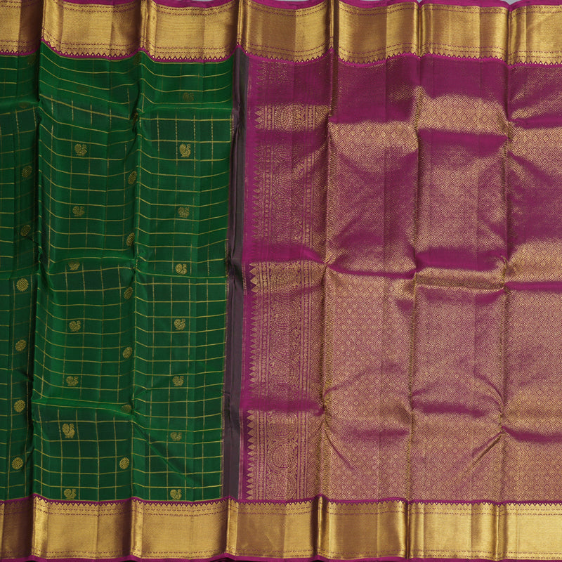 Hayagrivas Handloom Korvai Kanjivaram Silk Saree BBD1431L4-2