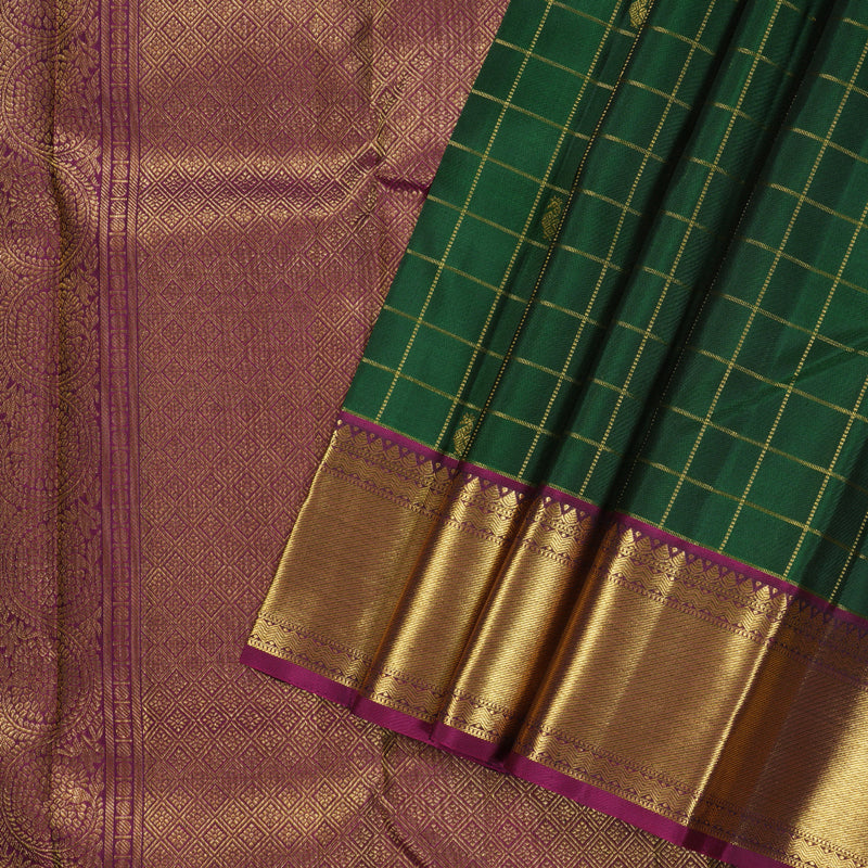 Hayagrivas Handloom Korvai Kanjivaram Silk Saree BBD1431L4-2