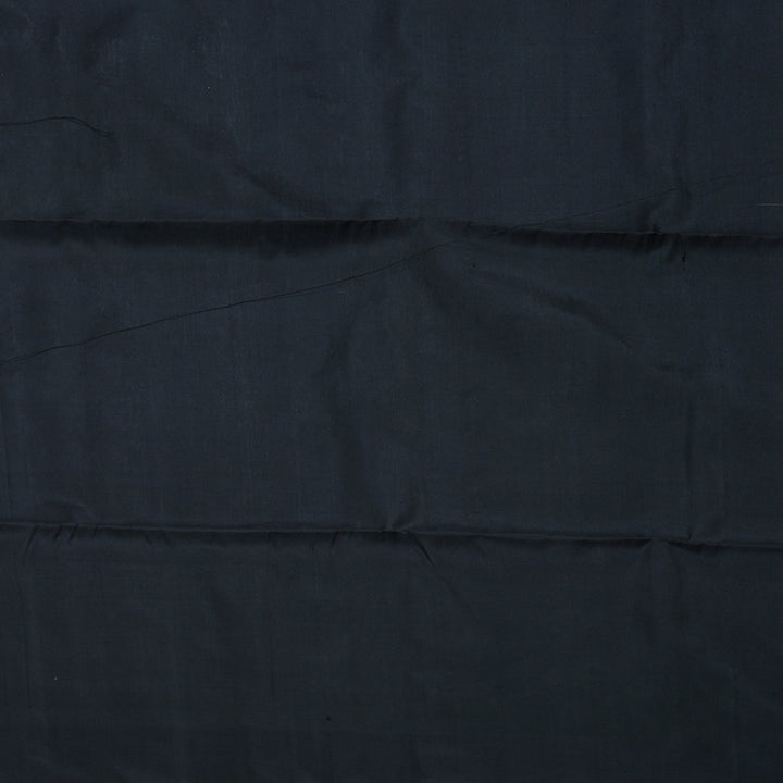 Hayagrivas White Handloom Soft Silk Saree with Dark Grey Border BBD1434L2-2