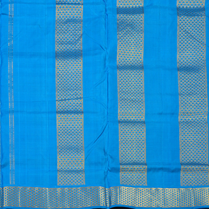 Hayagrivas Handloom Reddish-Pink Ten Yards Silk Madisar BBD1440L9-6