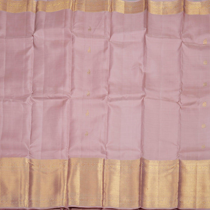 Hayagrivas Peach Pink Handloom Kanjivaram Silk Saree BBD1441L11-2