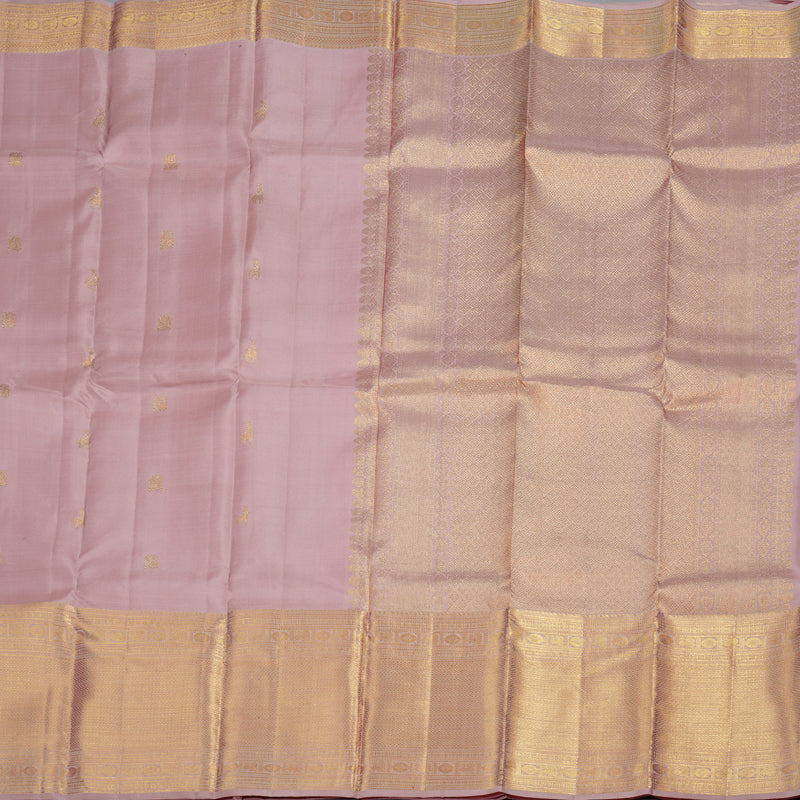 Hayagrivas Peach Pink Handloom Kanjivaram Silk Saree BBD1441L11-2