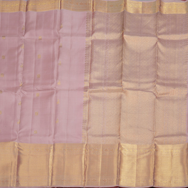 Hayagrivas Peach Pink Handloom Kanjivaram Silk Saree BBD1441L11-2
