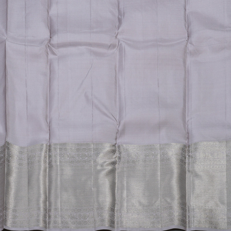 Hayagrivas Light Lilac Color Handloom Kanjivaram Silk Saree BBD1441L12-1