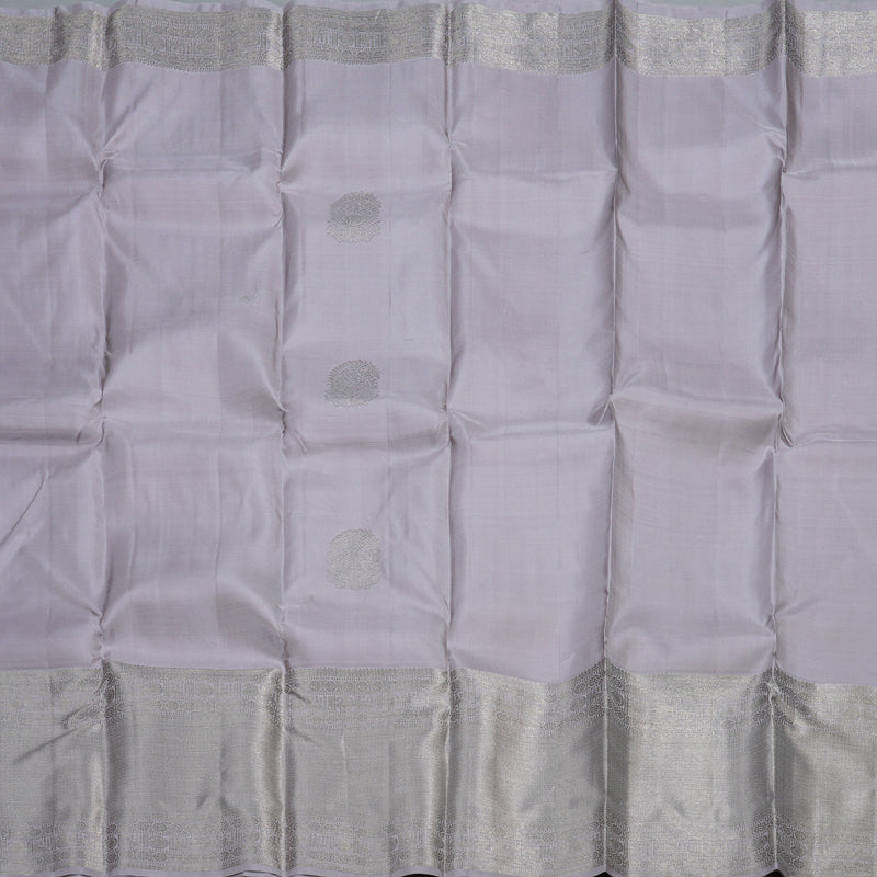 Hayagrivas Light Lilac Color Handloom Kanjivaram Silk Saree BBD1441L12-1