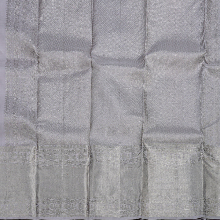 Hayagrivas Light Lilac Color Handloom Kanjivaram Silk Saree BBD1441L12-1