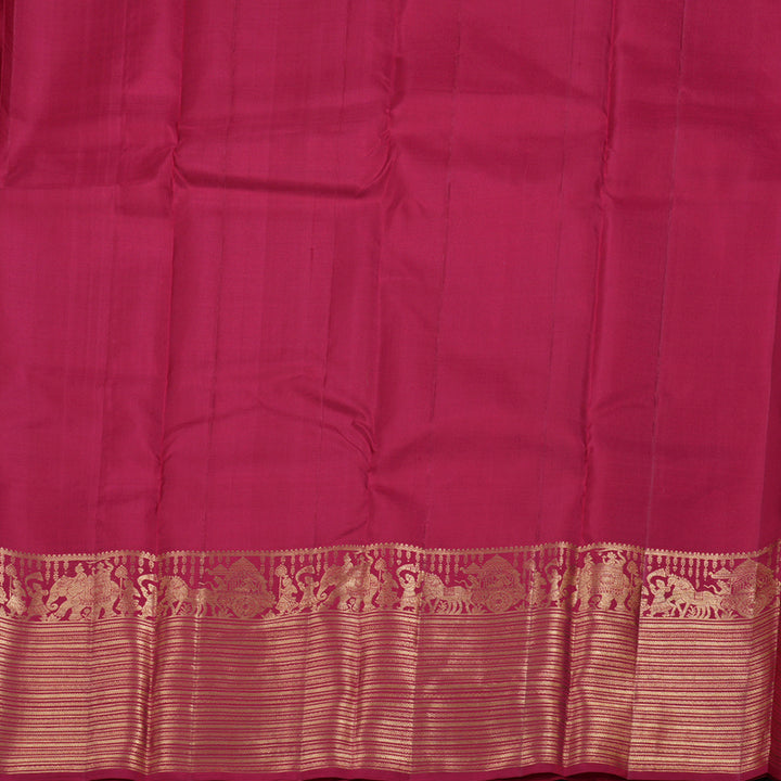 Hayagrivas Reddish Pink Handloom Kanjivaram Silk Saree BBD1441L12-2