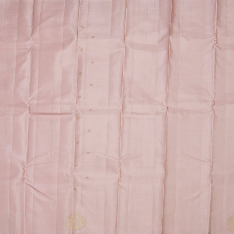 Hayagrivas Peach Pink Handloom Kanjivaram Silk Saree BBD1441L9-2