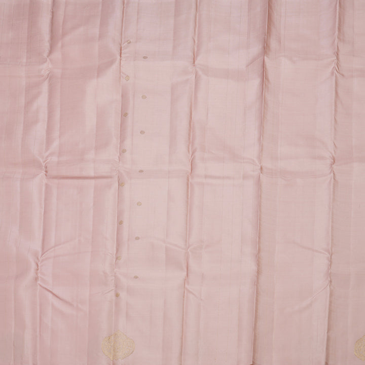 Hayagrivas Peach Pink Handloom Kanjivaram Silk Saree BBD1441L9-2