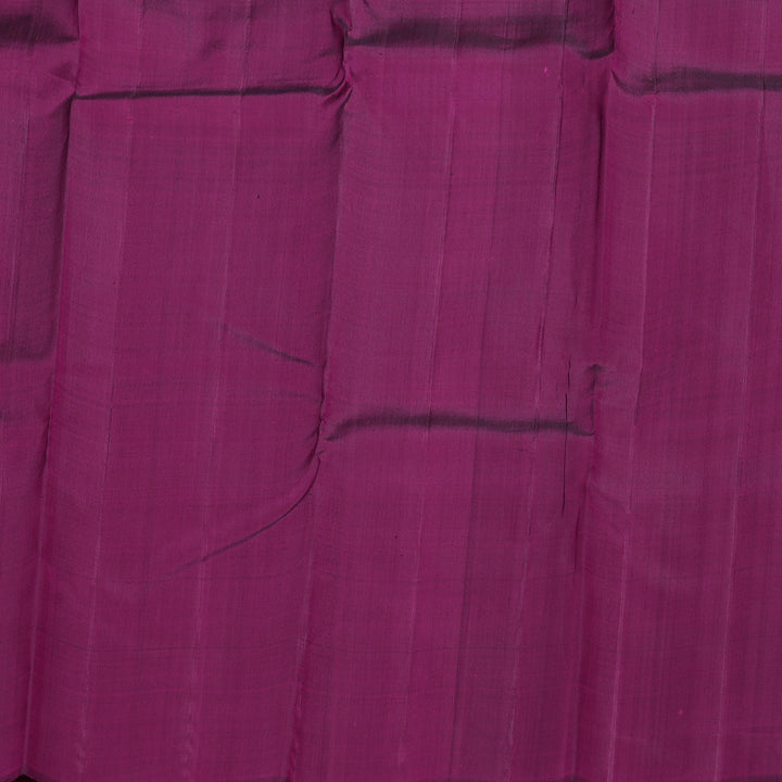 Hayagrivas Dark Purple Handloom Kanjivaram Silk Saree BBD1456L10-1