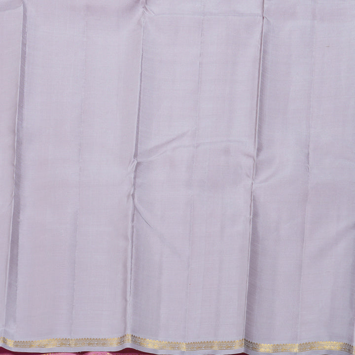 Hayagrivas Rose Pink Handloom Kanjivaram Silk Saree BBD1456L12-1