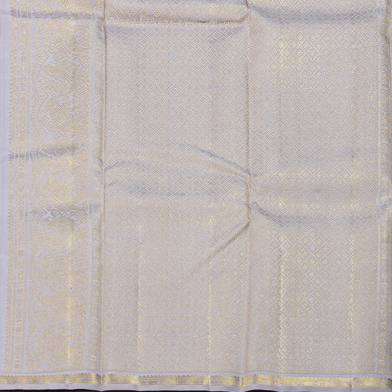 Hayagrivas Rose Pink Handloom Kanjivaram Silk Saree BBD1456L12-1